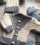 Knitting Pattern for Cullen Jacket and Hat  - Image 3