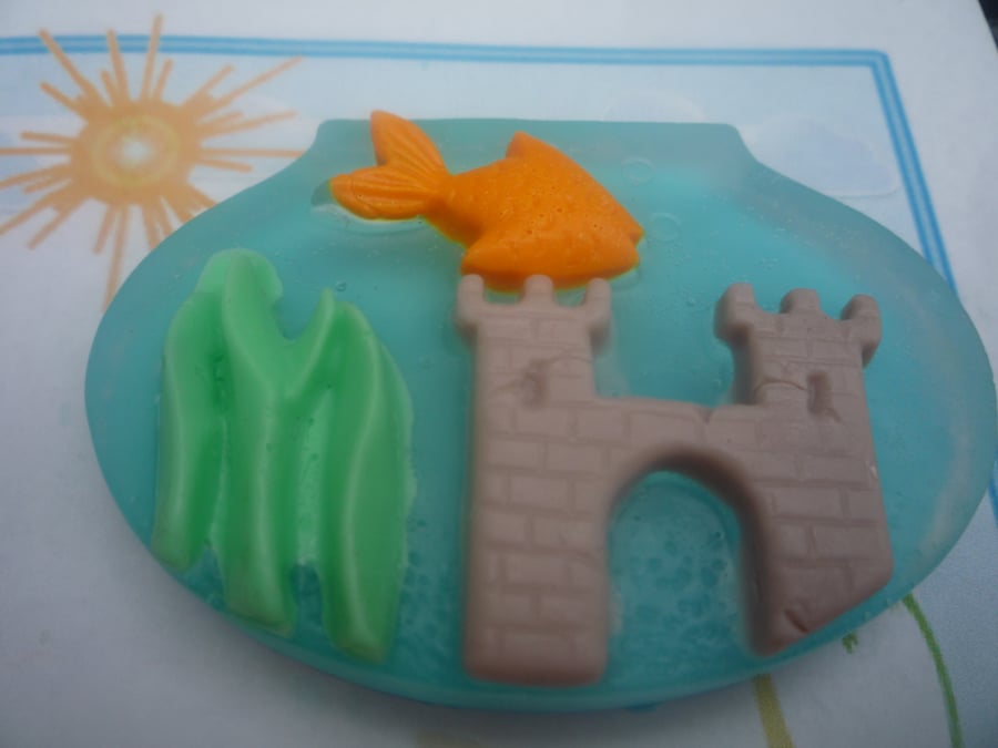 goldfish bowl novelty soap x 1