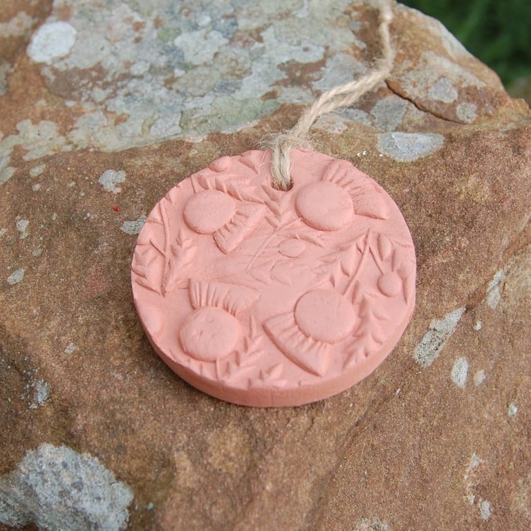 Scottish Thistle Terracotta Aromatherapy Diffuser