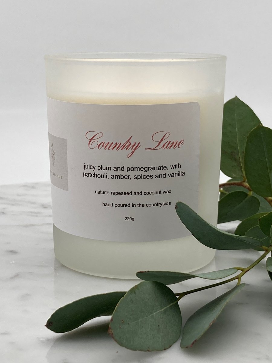 Country Lane Candle - Rapeseed and Coconut blend