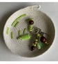 Small, Cotton Rope, Coil Basket - Image 1