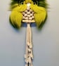 Macrame Green Owl  - Image 1