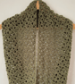 Olive Green Infinity Scarf - Handmade Crochet - Lightweight Scarves - Image 2