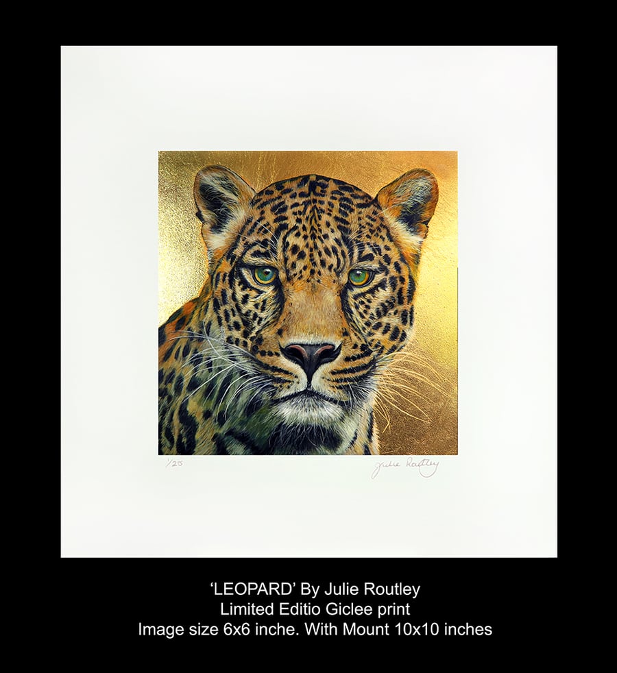 'Leopard'-  Limited Edition Giclee Print