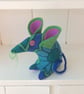 RAINLEIGH Retro Mouse in 70s DAISY Vintage Fabric - Image 1