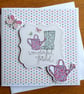 Wonderful Friend Card - Watering Can and Wellingtons