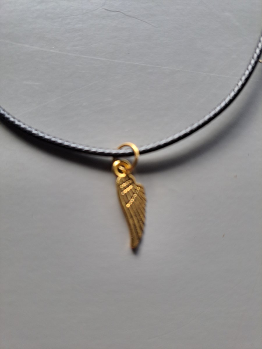 Minimalist Handmade Necklace with Charm – One of a Kind