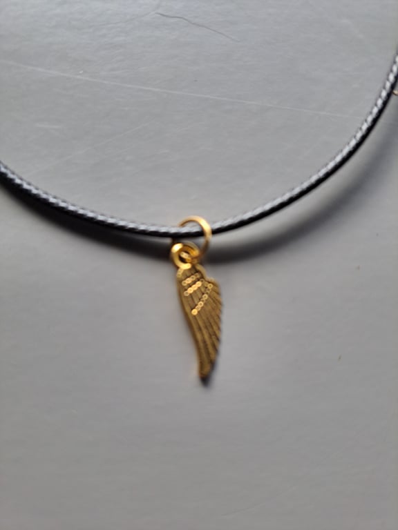 Minimalist Handmade Necklace with Charm – One of a Kind