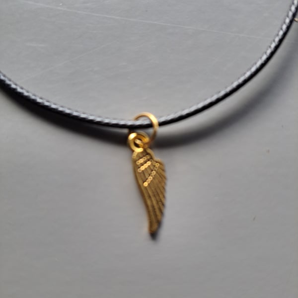 Minimalist Handmade Necklace with Charm – One of a Kind