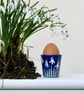 Snowdrop Egg Cup - Hand Painted - Image 2