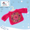 Reserved for Beverly - Cerise Pink Embroidered and Sequinned Jumper