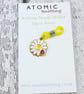 Daisy & Ladybird Enamel Needle Holder (Up to 4mm Needles) - Image 2
