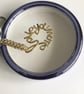 Sterling Silver Gold Plated “Love You More” Chainmaille Handbag Charm - Image 4