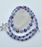 Amethyst & Angelite Necklace, Birthday, Anniversary, Valentine Gifts For Her - Image 5