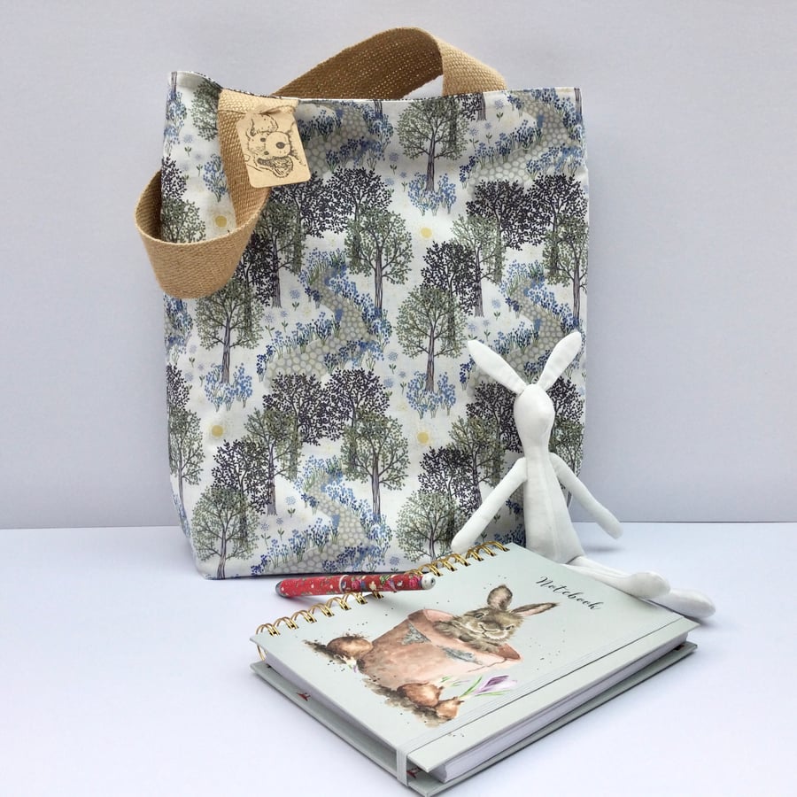 Tote bag shoulder bag Trees nature