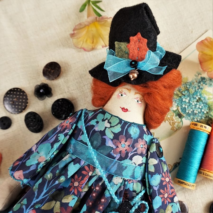 Sidde, A Little Lancashire Witch Doll