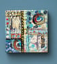 "Layered whispers"  an abstract collage