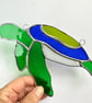Stained Glass Turtle Suncatcher - Handmade Hanging Window Decoration  - Image 8
