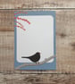 Robin and Blackbird Gift Notes - Set of 4 Sheets - Image 3