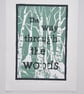 'The way through the woods 2'- Original Lino Print. - Image 2