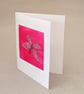 5 Butterfly hand drawn mini pictures in aperture mount cards, 1 card or set of 5 - Image 10