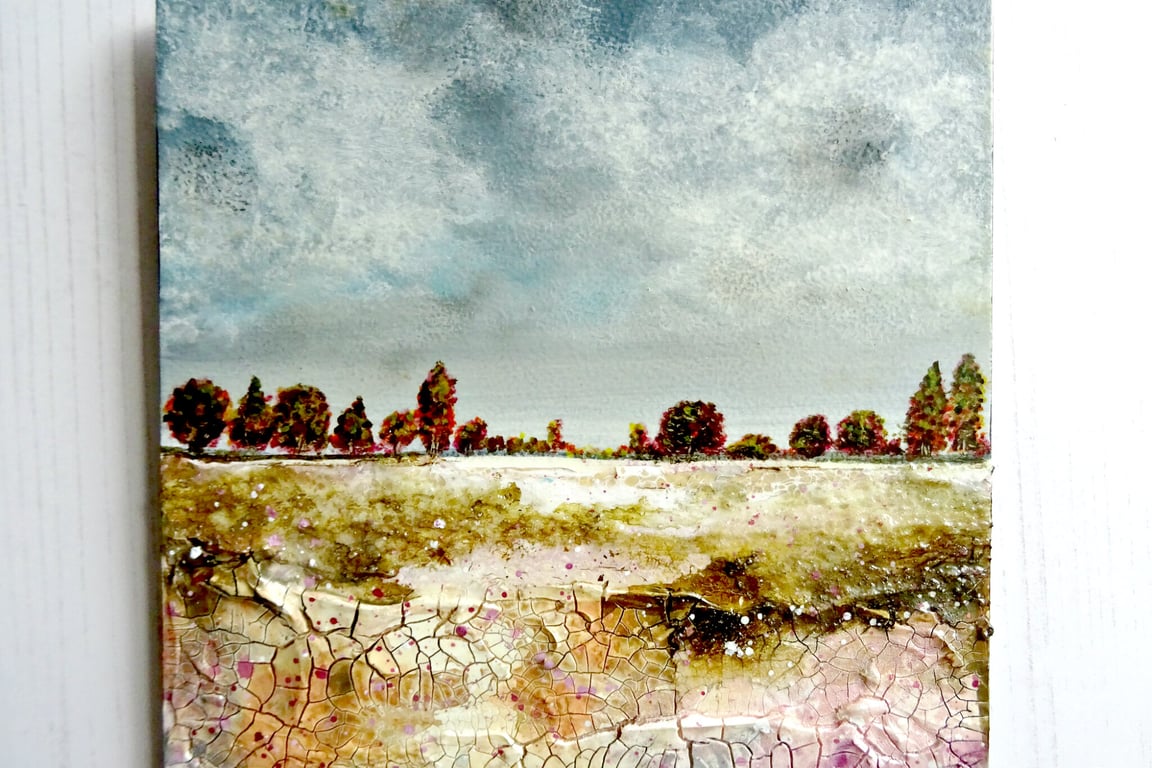 Small Original Treescape Painting