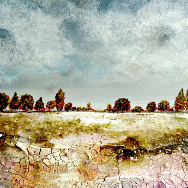 Small Original Treescape Painting