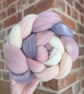 Hand Dyed Targhee Top 102g Spinning Fibre - Petal - Image 4