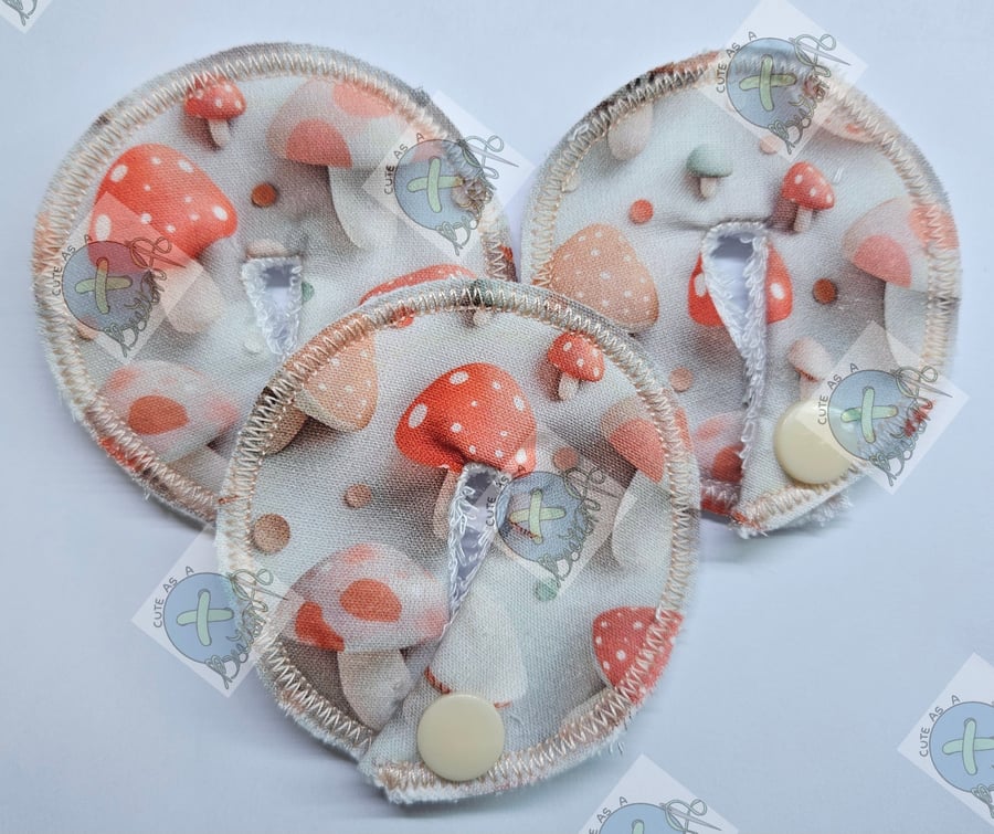 PEG tube G tube J tube MICKEY button SPC tubie pads- Mushroom x3