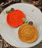 Pumpkin Coasters, Halloween Coaster, Halloween Decoration, Autumn Decor - Image 4