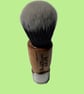 Handcrafted Shaving Brush in Spalted Beech wood with Engine Piston (SKU SB09) - Image 1