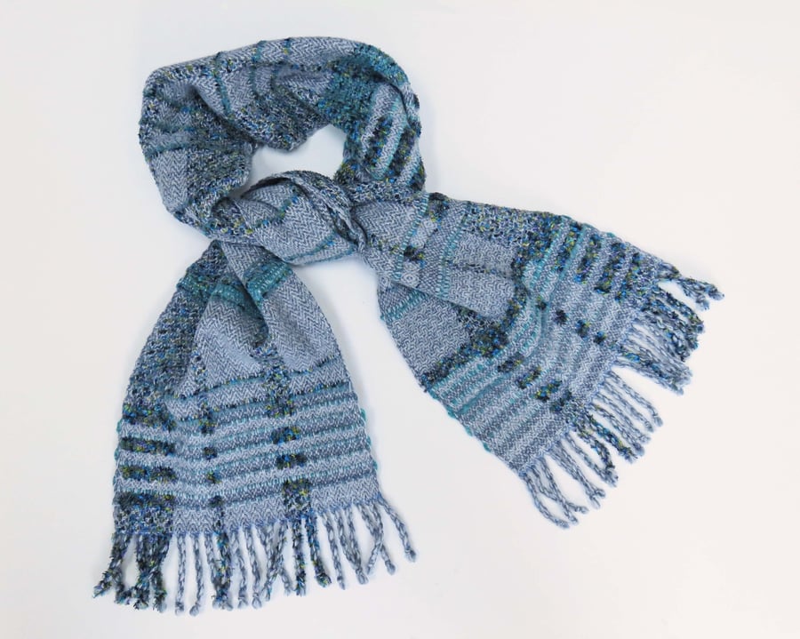 Handwoven Lambswool Scarf 