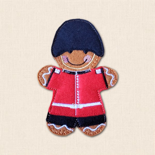 Military Gingerbread Decoration - Grenadier Guard Character 