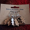 Oak Stitch Markers