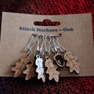 Oak Stitch Markers