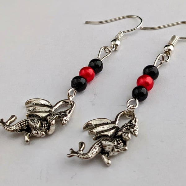 Dragon earrings