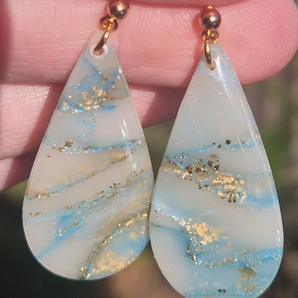 Polymer Clay Earrings: Pretty Pastels