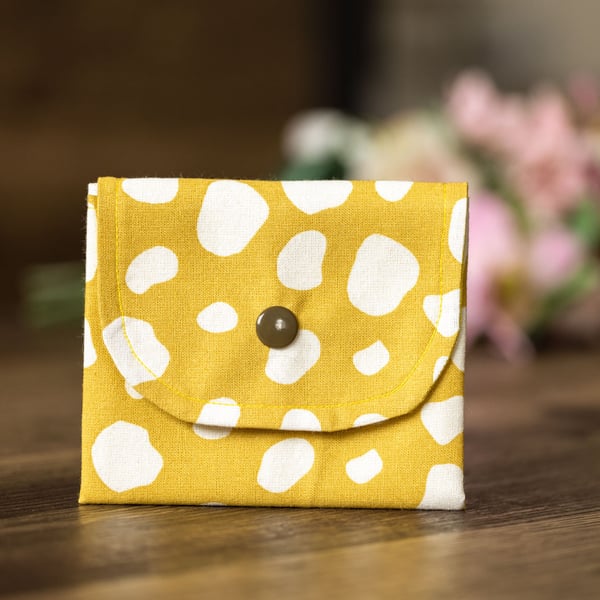 Handmade Coin Purse, Wallet Card Holder, Mini Wallet-Abstract Design-CP16