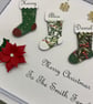 Personalised Family Christmas Card With Gift Box - Image 5