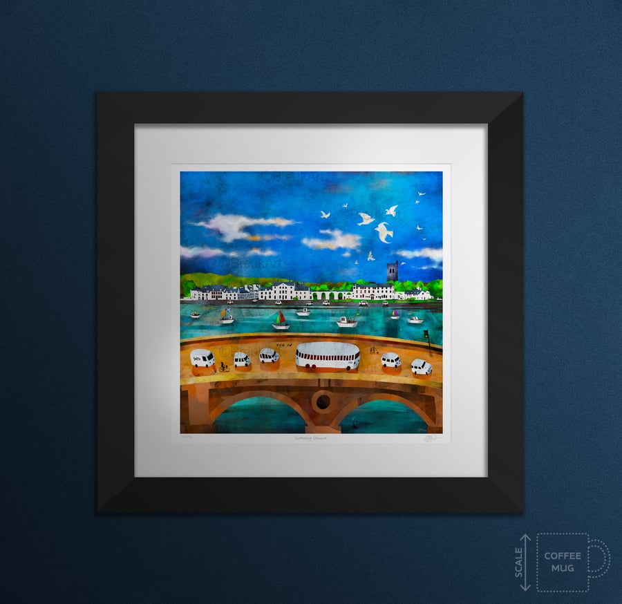 Inveraray Summer - large framed