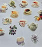 Vintage Tea & Botanical Sticker Set - Cottagecore Tea Stickers - Floral Teacups