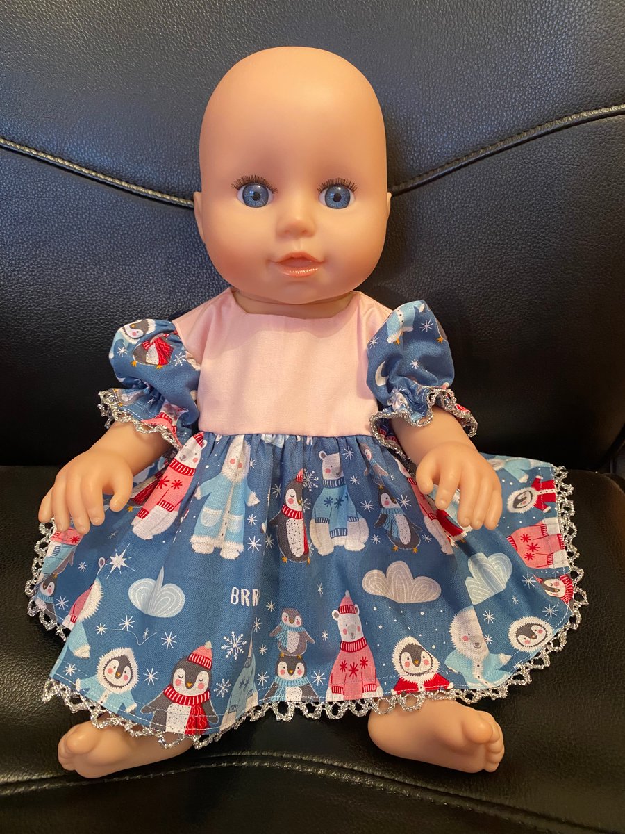Christmas Large Size Baby Doll Dress
