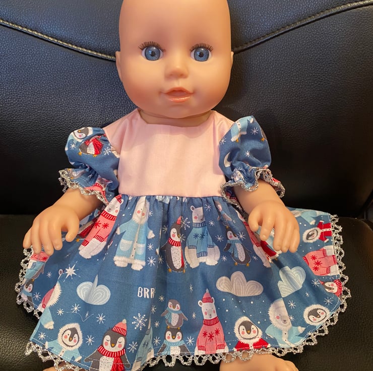 Christmas Large Size Baby Doll Dress Folksy