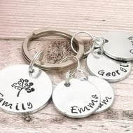 Family Tree Keyring - Personalised Family Tree ... - Folksy