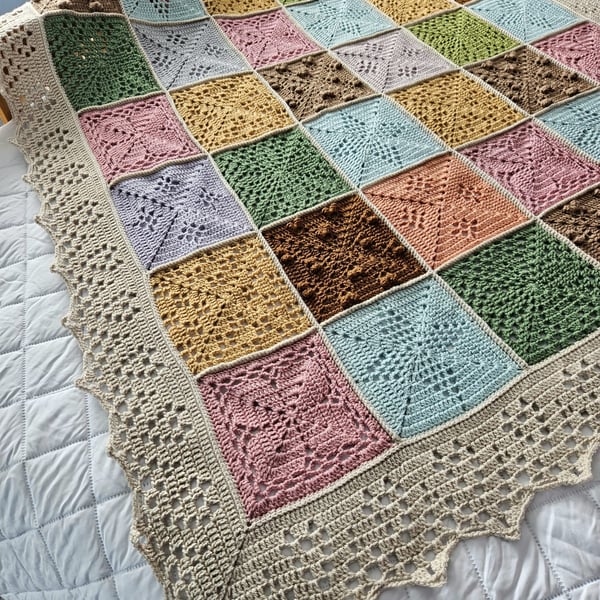 Crochet Blanket throw