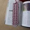 Hearts and Flowers Parchment Bookmark