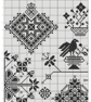 175B - Cross stitch pattern Quaker Rainbow Ackworth Medalion Flower Bouquet Mono - Image 5