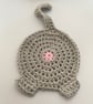 Cute Hand Crochet Cat Butt Coaster, Funny Cat Bum Coasters, Cat Lovers Gift - Image 4