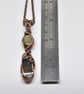 Labradorite and Bloodstone Double Stone Pendant - Image 7