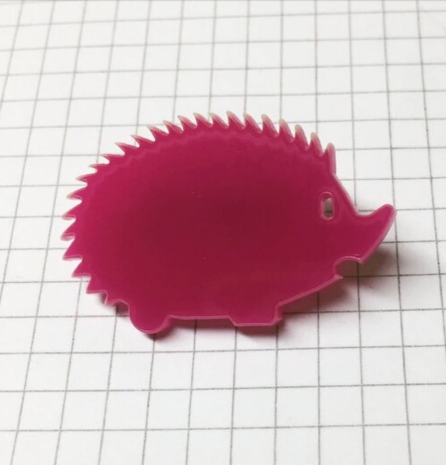 Hedgehog Brooch 